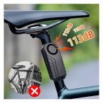 Alarme antivol 113 dB pour vélo, scooter ou trottinette