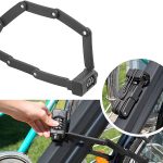 Antivol pliable 82 cm en acier 3,5 mm avec code à 4 chiffres