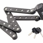 Antivol pliable en acier avec étui 95 cm