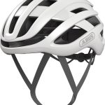 Casque de vélo de course Abus Airbreaker blanc | polar white mat | bikester.fr