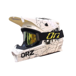 Casque BMX Blanc ORZ Stylé et taillé pour le BMX