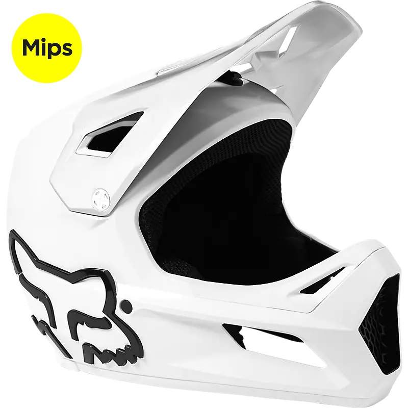 casque-integral-vtt-945dlj-1.jpg Casque Intégral VTT FOX Rampage Blanc MIPS Taille XL Protection Haut de Gamme – Image 1