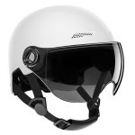 Casque Trottinette Electrique Adulte | Demi Casques Amortisseurs Casque Vélo Électrique Haute Protection Casque Vélo Visière Électrique, Équipement De ...
