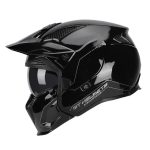 Casque trottinette électrique Noir brillant
