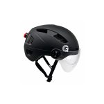 Casque sécurité trottinette avec LED – Visière intégrée – Taille M