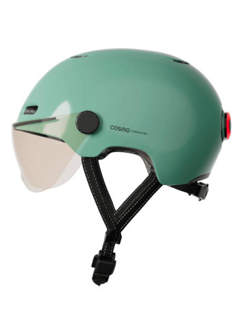 casque-velo-avec-visiere-529bhs-1.jpg Casque vélo visière et clignotants Cosmo – Image 1