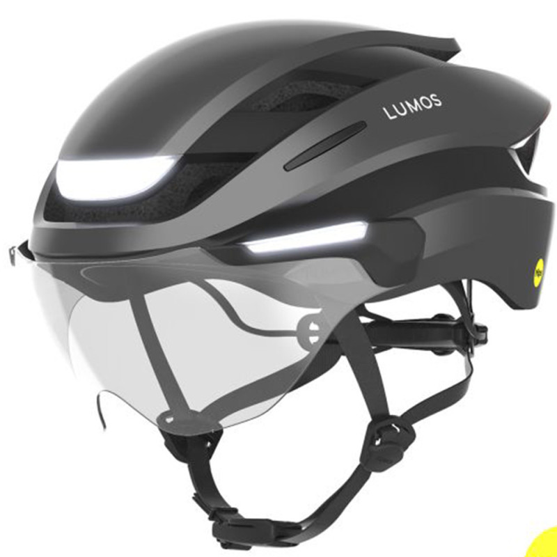 casque-velo-avec-visiere-575zeb-1.jpg Casque vélo urbain à visière Lumos Ultra E Bike MIPS – Image 1