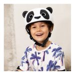 Casque de vélo bébé "Panda" avec LED (46/50cm) Micro DRÖM