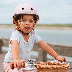 Casque vélo enfant rose mat – Taille XS | BeBikeen