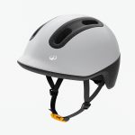 Casque velo bebe et enfant 44 55 cm, play 100 gris