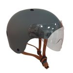 Casque YEEP.ME H.20 Vision Anthracite avec Visière pour Vélo, Trottinette