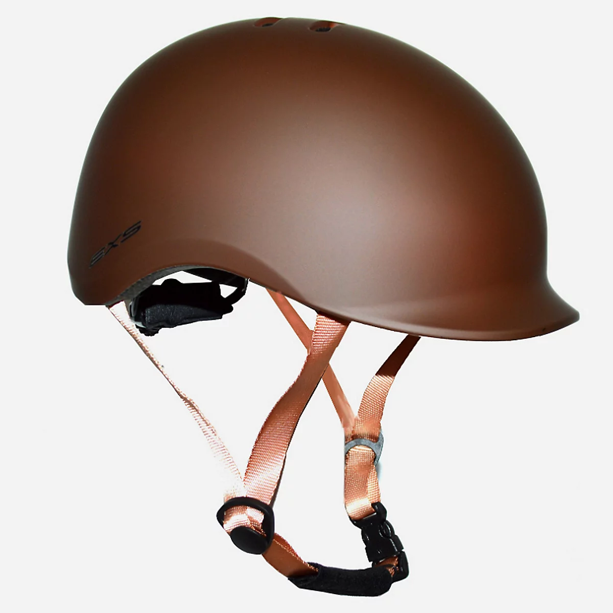 casque-velo-homme-630tgz.webp Casque De Vélo Homme City marron EXS | INTERSPORT – Image 1