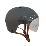 Casque yeep.me H.20 Vision Anthracite avec Visière pour Trottinette, vélo