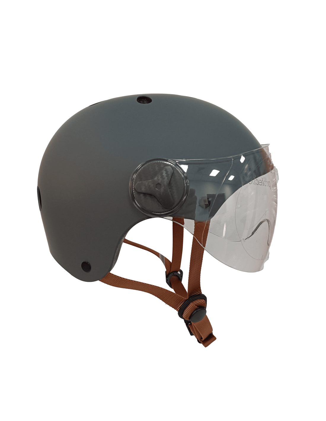 casque-velo-visiere-116qrz.png Casque yeep.me H.20 Vision Anthracite avec Visière pour Trottinette, vélo – Image 1