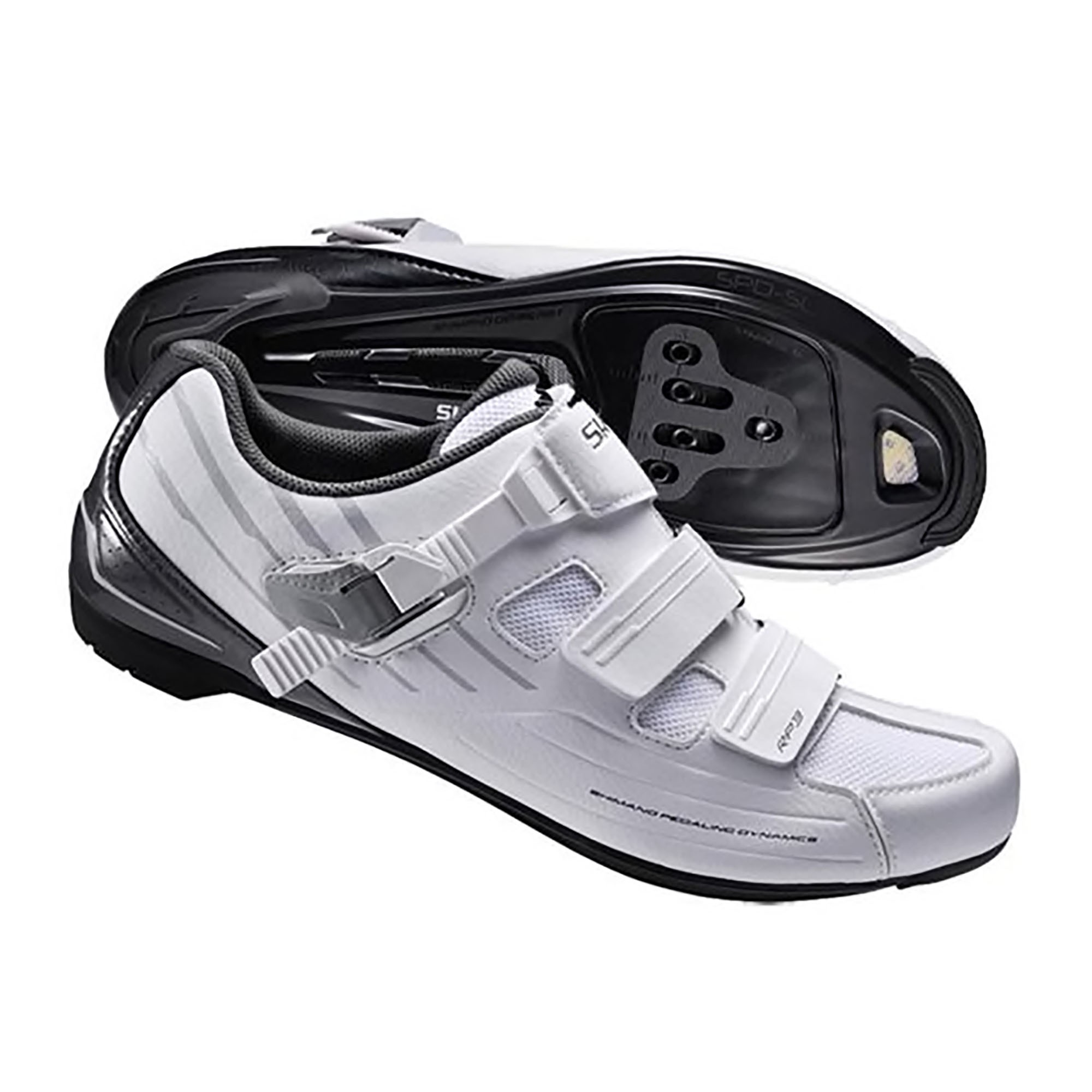 chaussure-velo-route-274blw-1.jpg Chaussures vélo route Shimano SH RP3 Blanc – Image 1