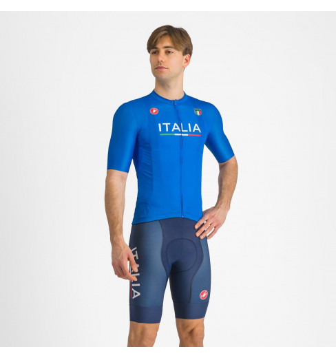 cuissard-castelli-122czg-1.jpg CASTELLI cuissard à bretelles homme Italie JO Paris Competizione 2024 – Image 1