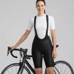 Cuissard cyclisme femme à bretelles KYLE BLACK EDITION V3