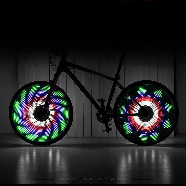 eclairage-velo-190ngh.jpg Eclairage vélo LED pour roue rechargeable en USB Urban Wheelers – Image 1