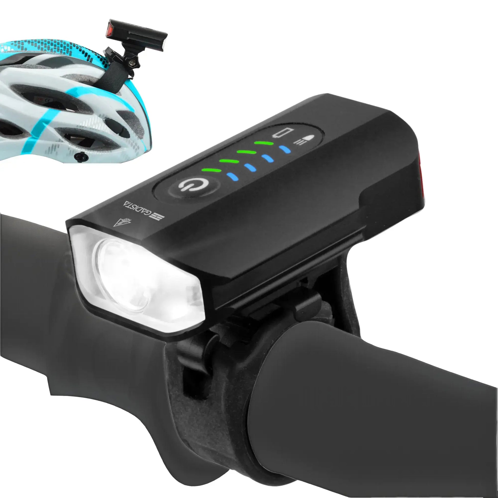 eclairage-velo-665qou-1.jpg Lumiere Velo Avant et Arriere 2en1, Lampe Velo Rechargeable USB – gadista – Image 1