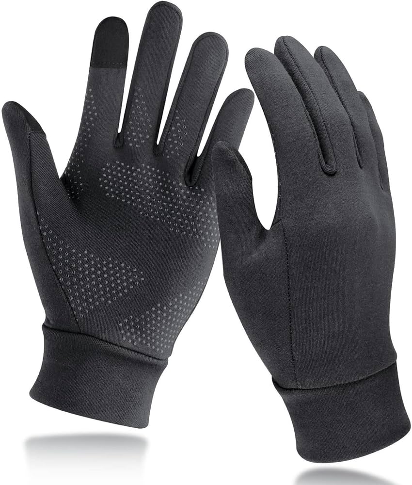 gants-chauffants-velo-976dcn.jpg Unigear Gants Chauffants Hiver Tactiles Homme Femme pour Vélo Ski Moto | Doublure chaude, gant thermique coupe vent , sous gants respirant et ... – Image 1