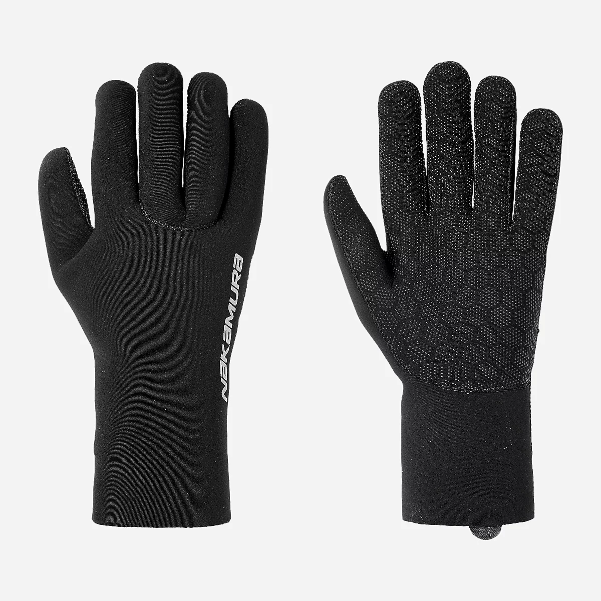 gants-velo-hiver-370nbs.webp Gants De Vélo Homme Hiver Neoprene 20 NOIR NAKAMURA | INTERSPORT – Image 1