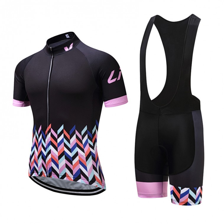 maillot-cyclisme-femme-301gdp-1.jpg Ensemble cuissard vélo et maillot cyclisme femme LIV 2017 – Image 1