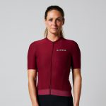 Maillot cyclisme femme été manches courtes Respirant Jersey vélo route
