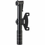 Pompe à vélo compacte en aluminium avec support pour cadre