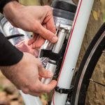 Petite pompe vélo route