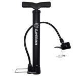 Letton Pompe à Pied Portable pour vélo Pompe à air pour Pneu de vélo | Mini Pompe à Pied, vannes Presta et Schrader automatiquement réversibles ...