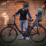 Siège vélo Amiga pour enfants porte bagages