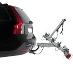 Porte vélos 4 vélos basculant sur attelage SAFFIER 4 en 7 broches EUFAB