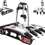 Amazon.fr : D+L Porte vélos pour 4 vélos 60 kg Attelage de remorque pliable 58001