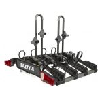 EAZZY 4 porte vélo d'attelage plateforme pliable 4 vélos