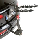 PORTE VELO D'ATTELAGE MOTTEZ HERCULE POUR 4 VELOS INCLINABLE AVEC ANTIVOL, SYTEME EASY POUR MONTAGE RAPIDE FABRICATION FRANCAI NATHY CYCLE