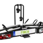 PORTE VÉLOS 2 VÉLOS SUR ATTELAGE BASCULANTE ET PLIABLE FINCH II EUFAB