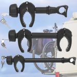 Porte vélo de montage sur cadre, bras de support pour 1er vélo, porte vélo avec attache pour vélo, fermeture sécurisée et antivol lors des ...
