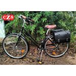 Sacoche pour Vélos ITAKA Rétro Vintage Classique Couleur Noir