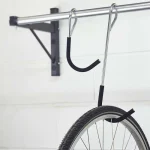 Rack à vélo mural coulissant