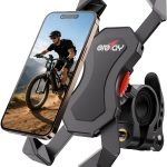 Grefay Support Telephone Velo Moto Porte Telephone Velo Moto | Universel Support Telephone Trotinette Electrique, Scooter, VTT avec 360° Rotation pour ...