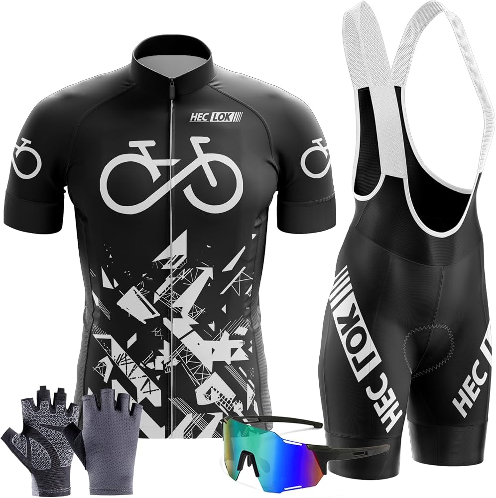 tenue-cycliste-homme-057wkj-1.jpg Homme Ensemble de Cyclisme avec Maillot et Cuissard,vêtements pour vélo Respirant Maillot Velo Route avec 9D Gel Tenue VTT Homme Cycliste Jerseys Shirt Cycling Été (TYP 1,XXS) : Amazon.fr: Mode – Image 1