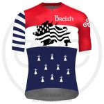 Maillot de Vélo Design "BREIZH"