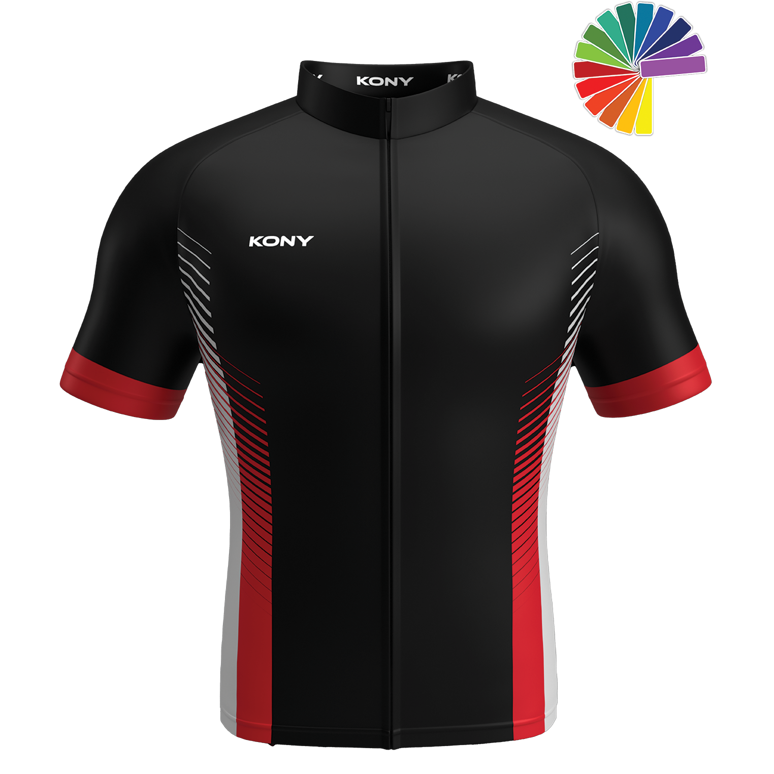 tenue-velo-510dlw.png Jersey Personnalisé Cyclo Liège Equipement Vélo KONY Fabricant Français – Image 1
