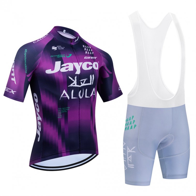 tenue-velo-597dar-1.jpg Ensemble cuissard vélo et maillot cyclisme équipe pro JAYCO Alula 2025 Aero Mesh – Image 1