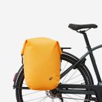 Sacoche vélo 900 27L imperméable vert sauge